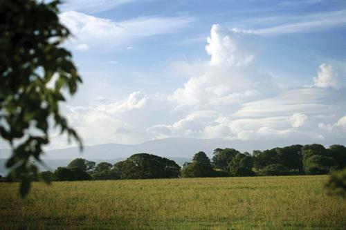 Snowdonia view from farm